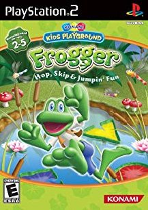 Konami Kids Playground Frogger Hop Skip & Jumpin Fun