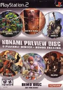 Konami Preview Disc