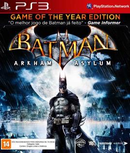 Batman Arkham Asylum Game of The Year Edition