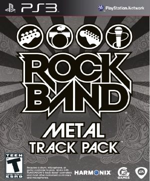 Rock Band Metal Track Pack