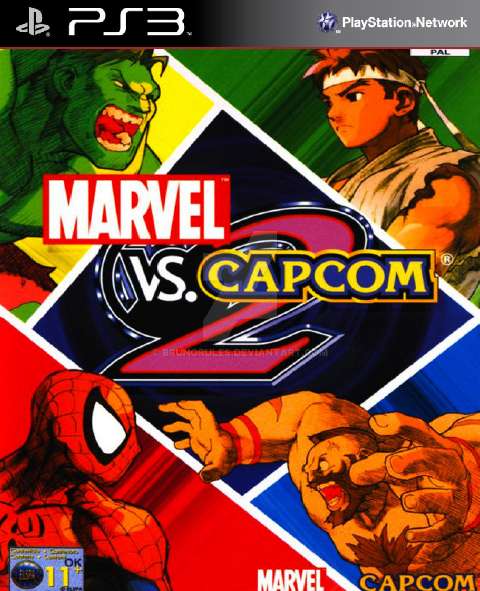 Marvel vs Capcom 2 PSN