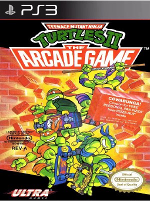 Teenage Mutant Ninja Turtles 2 The Arcade Game